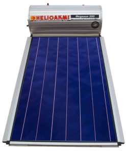 Επιλεκτικού Συλλεκτη Helioakmi Megasun 200 / 2,62m² Glass Επιλεκτικός Τιτανίου Τριπλής Ενέργειας