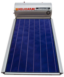 Επιλεκτικού Συλλεκτη Helioakmi Megasun 200 Inox Επιλεκτικός Τιτανίου Τριπλής Ενέργειας