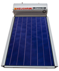Επιλεκτικού Συλλεκτη Helioakmi Megasun 160 / 2,62m² Glass Επιλεκτικός Τιτανίου Διπλής Ενέργειας