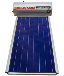 Επιλεκτικού Συλλεκτη Helioakmi Megasun 160M / 2,1m² Glass Επιλεκτικός Τιτανίου Διπλής Ενέργειας