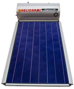 Επιλεκτικού Συλλεκτη Helioakmi Megasun 200 / 2,62m² Glass Επιλεκτικός Τιτανίου Διπλής Ενέργειας