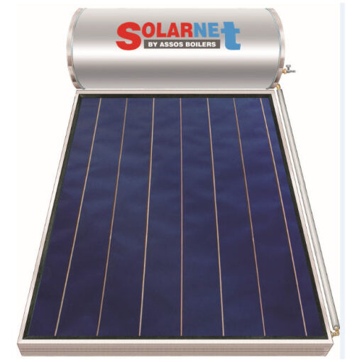 Επιλεκτικού Συλλεκτη Solarnet SOL 200 Glass Επιλεκτικός Τιτανίου Τριπλής Ενέργειας