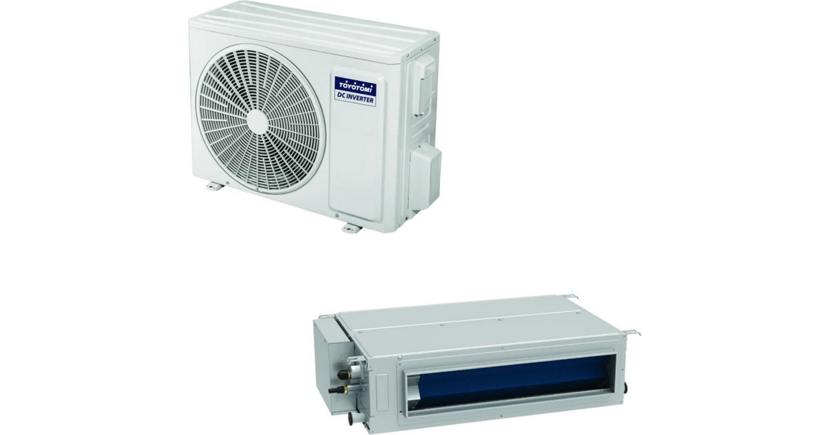 toyotomi-dct48iuinvr32-ou483invr32-epaggelmatiko-klimatistiko-inverter-kanalato-48000-btu-me-psyktiko-ygro-r32